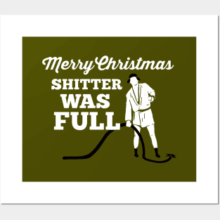 Merry Christmas Shitter Full Posters and Art